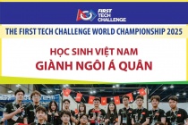 Học sinh Việt Nam giành ngôi Á quân tại Giải đấu Robot lớn nhất thế giới