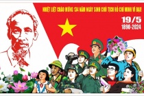 Triển lãm tranh cổ động tấm lớn tuyên truyền kỷ niệm 135 năm Ngày sinh Chủ tịch Hồ Chí Minh