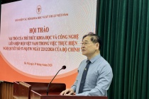 Phát huy trí tuệ và tâm huyết trí thức khoa học công nghệ trong thực hiện Nghị quyết 57