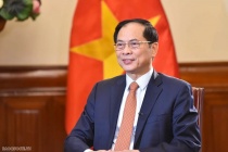 Phó Thủ tướng, Bộ trưởng Ngoại giao Bùi Thanh Sơn trả lời phỏng vấn báo chí Nga nhân chuyến công tác của Tổng Bí thư Tô Lâm