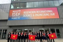 Đoàn học sinh Việt Nam lập kỳ tích tại Hội thi Khoa học kỹ thuật quốc tế Regeneron ISEF 2025