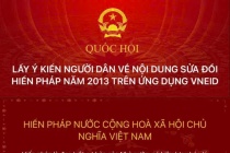 Hướng dẫn thực hiện góp ý sửa đổi, bổ sung một số điều của Hiến pháp trên VNeID