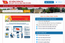 Hà Nội đưa 4 thủ tục hành chính của Đảng lên Cổng dịch vụ công quốc gia