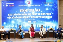 Báo chí đồng hành, kiến tạo phát triển văn hóa doanh nghiệp