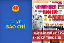Sửa đổi Luật Báo chí nhằm theo kịp thực tiễn