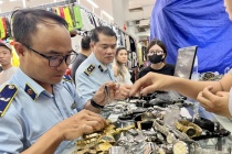 Trong tháng “ra quân”, lực lượng quản lý thị trường đã phát hiện và xử lý 3.114 vụ hàng hóa vi phạm