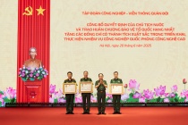 3 lãnh đạo của Viettel được tặng Huân chương Bảo vệ Tổ quốc hạng Nhất