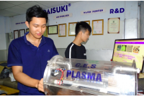 Máy tiệt trùng rau củ bằng công nghệ plasma