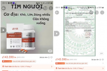 Sau đợt truy quét hàng giả, vẫn còn nhiều thực phẩm chức năng không rõ nguồn gốc được bán trên Shopee