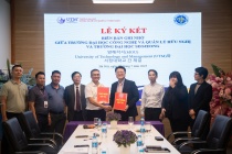 Lễ ký kết thỏa thuận hợp tác giữa Trường Đại học Công nghệ và Quản lý Hữu Nghị (UTM) và Trường Đại học Seojeong (Hàn Quốc)