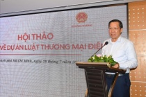 Sẽ trình Quốc hội thông qua Luật Thương mại điện tử vào tháng 10/2025