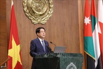 Phát biểu chính sách của Chủ tịch nước Lương Cường tại Liên đoàn Arập