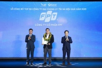 FPT đứng đầu trong Top 50 Công ty đại chúng uy tín và hiệu quả nhất Việt Nam 2025