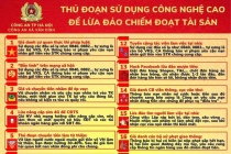 Công an xã Vân Đình cảnh báo các thủ đoạn lừa đảo chiếm đoạt tài sản qua không gian mạng