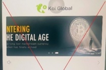 Mất hơn 600 triệu đồng vì đầu tư tiền ảo trên ứng dụng Koi Global