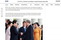 Truyền thông quốc tế đưa tin về chuyến thăm Hàn Quốc của Tổng Bí thư Tô Lâm