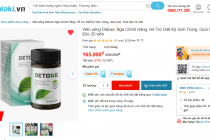 Thực phẩm chức năng 'nhập ngoại' chưa đăng ký công bố sản phẩm bán tràn lan trên Chiaki.vn