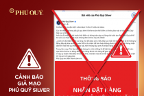 Cảnh báo hình thức lừa đảo khách hàng mua sản phẩm bạc thỏi kỷ niệm 80 năm Quốc khánh