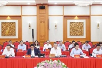 Bộ Chính trị cho ý kiến về công tác chuẩn bị Đại hội Đảng bộ thành phố Hà Nội và Đảng bộ TPHCM