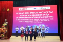 Đại học Bách khoa Hà Nội và NIC ký kết Biên bản ghi nhớ hợp tác thực hiện dự án ViGen