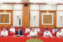 Bộ Chính trị làm việc với Ban Thường vụ Quân ủy Trung ương