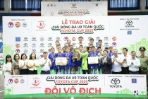 Bế mạc Giải Bóng đá U9 toàn quốc Toyota Cup 2025