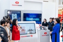 Techcombank ghi dấu ấn tại Triển lãm thành tựu đất nước