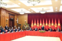 Tổng Bí thư Tô Lâm tiếp trưởng đoàn chính đảng các nước