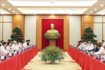 Bộ Chính trị cho ý kiến về công tác chuẩn bị Đại hội Đảng bộ MTTQ, các đoàn thể Trung ương