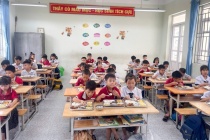 Chính sách hỗ trợ bữa ăn bán trú đi vào cuộc sống tại xã Ứng Thiên