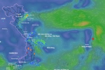 Áp thấp nhiệt đới khả năng mạnh lên thành bão mạnh cấp 8, giật cấp 10