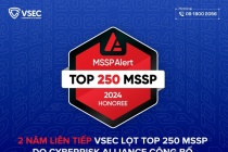 VSEC lần thứ 2 liên tiếp được vinh danh trong Top 250 MSSP toàn cầu