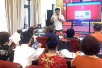 Phường Văn Miếu - Quốc Tử Giám tập huấn triển khai thủ tục hành chính của Đảng trên Cổng dịch vụ công