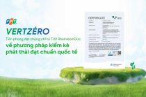 Giải pháp Make in Viet Nam đạt chứng chỉ quốc tế về phương pháp kiểm kê phát thải ‏