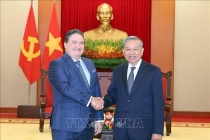 Tổng Bí thư Tô Lâm tiếp Đại sứ Hoa Kỳ Marc Knapper