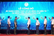 Bệnh viện Trung ương Huế công bố áp dụng chính thức hồ sơ bệnh án điện tử