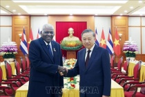 Tổng Bí thư Tô Lâm tiếp Chủ tịch Quốc hội Cuba