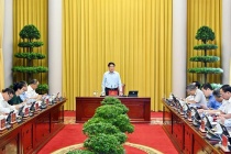 Chủ tịch nước Lương Cường làm việc với Văn phòng Chủ tịch nước về triển khai nhiệm vụ trọng tâm