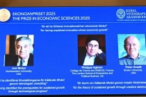 Nobel Kinh tế 2025: Vinh danh ba nhà khoa học giải thích về tăng trưởng kinh tế dựa trên đổi mới