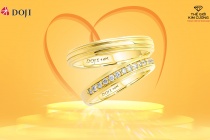 Mùa yêu rực rỡ, DOJI và Thế giới Kim Cương ưu đãi lớn cho combo trang sức cưới
