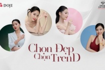 Chọn đẹp - Chọn TrenD: Thỏa sức trải nghiệm những phiên bản rực rỡ cùng trang sức DOJI