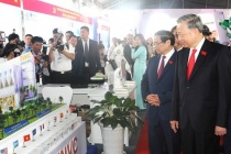 Tổng Bí thư Tô Lâm tham quan Triển lãm Thành tựu Báo chí - Xuất bản