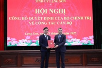 Ông Hoàng Quốc Khánh giữ chức Bí thư Tỉnh ủy Lạng Sơn