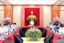 Tổng Bí thư Tô Lâm chủ trì họp về phát triển khoa học, công nghệ, đổi mới sáng tạo và chuyển đổi số