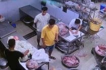 Trứng cút bốc mùi tại bếp ăn Tiểu học Cự Khê, xử phạt công ty Nhật Anh