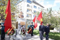 Khánh thành Tượng Chủ tịch Hồ Chí Minh tại Bulgaria