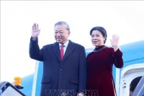 Tổng Bí thư Tô Lâm đến London, bắt đầu thăm chính thức Liên hiệp Vương quốc Anh và Bắc Ireland