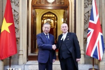 Tổng Bí thư Tô Lâm hội kiến Chủ tịch Hạ viện Anh Lindsay Hoyle