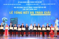 52 đề tài đạt giải tại Hội thi Sáng tạo Kỹ thuật thành phố Hà Nội lần thứ II