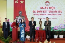 Tổng Bí thư Tô Lâm dự Ngày hội Đại đoàn kết dân tộc tại phường Ba Đình, Hà Nội